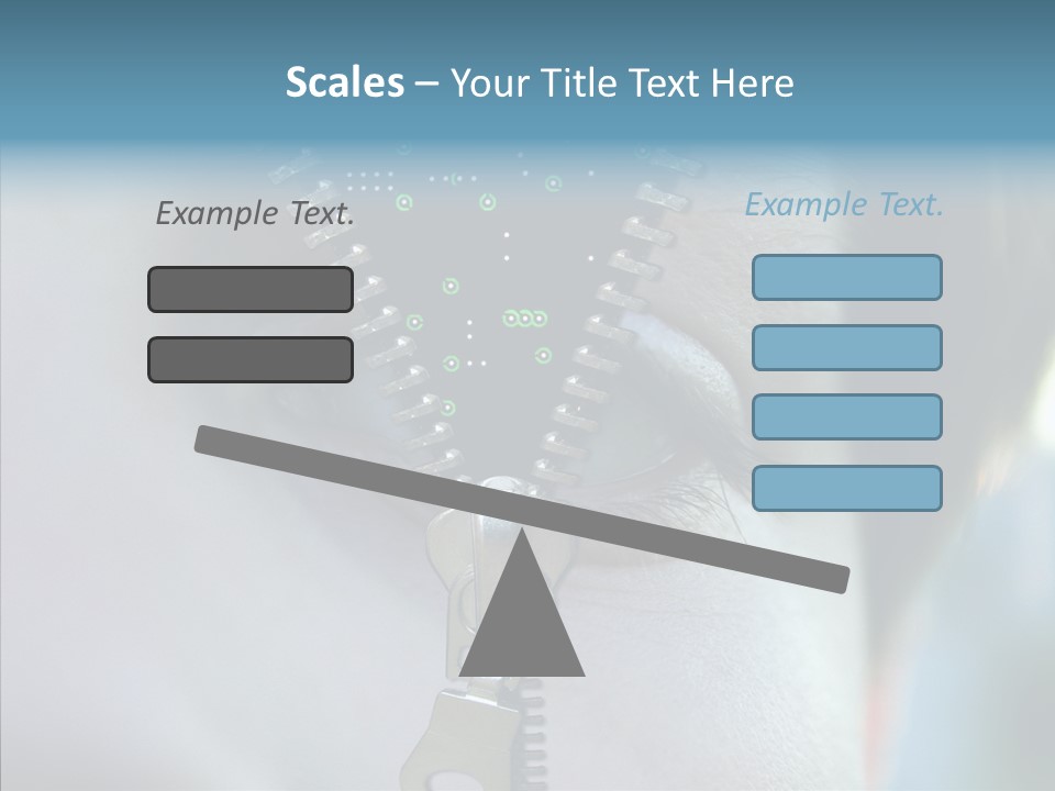 Man Advertisement Metaphorical PowerPoint Template