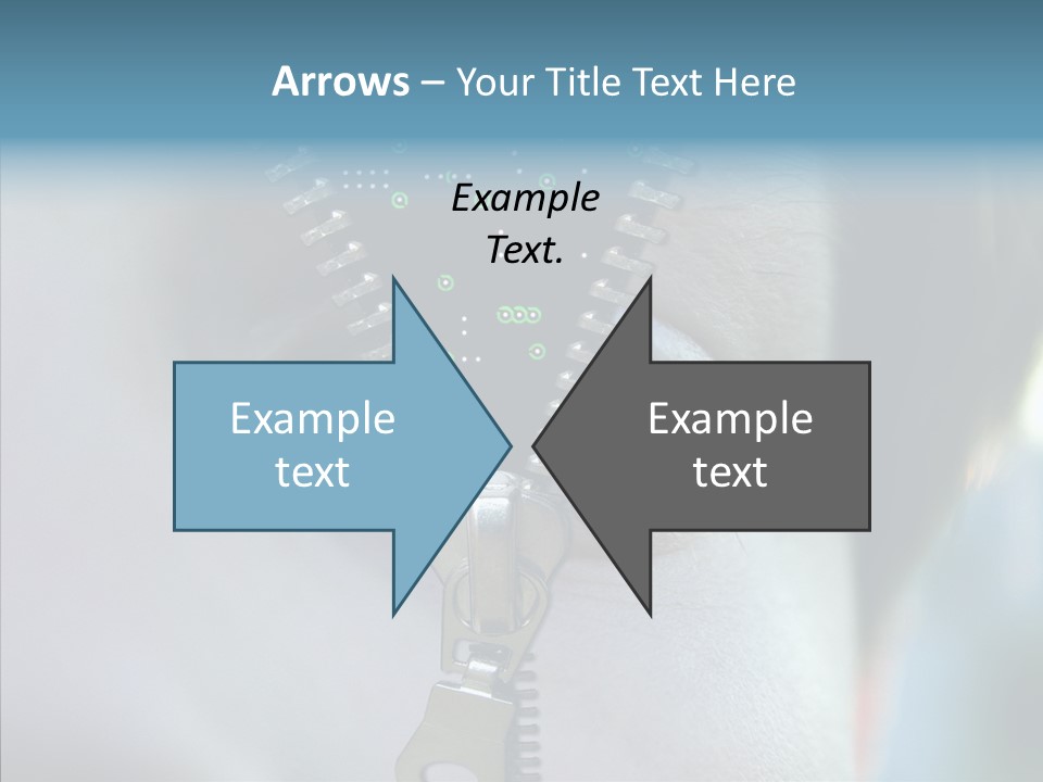 Man Advertisement Metaphorical PowerPoint Template