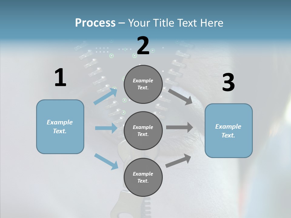 Man Advertisement Metaphorical PowerPoint Template