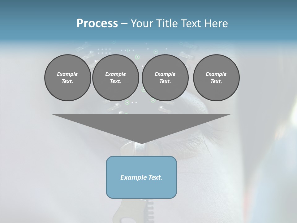 Man Advertisement Metaphorical PowerPoint Template