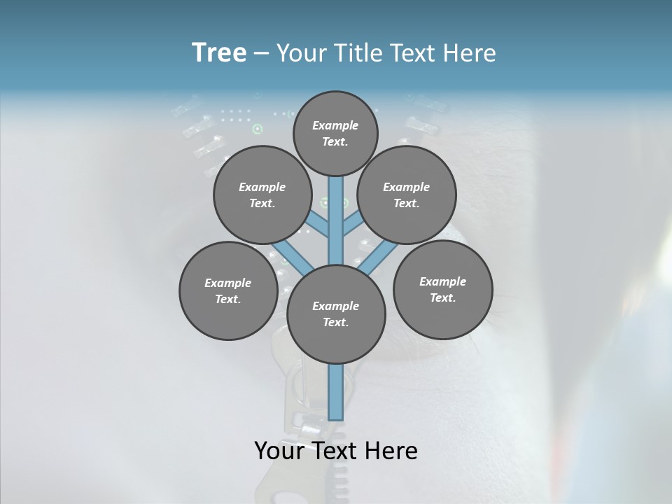 Man Advertisement Metaphorical PowerPoint Template