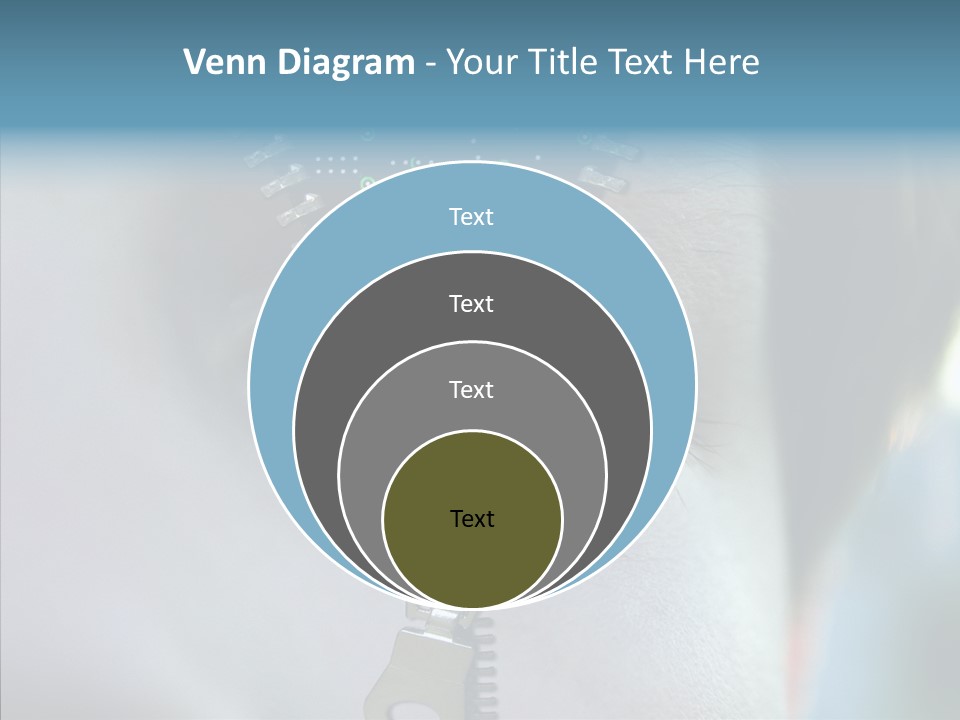 Man Advertisement Metaphorical PowerPoint Template
