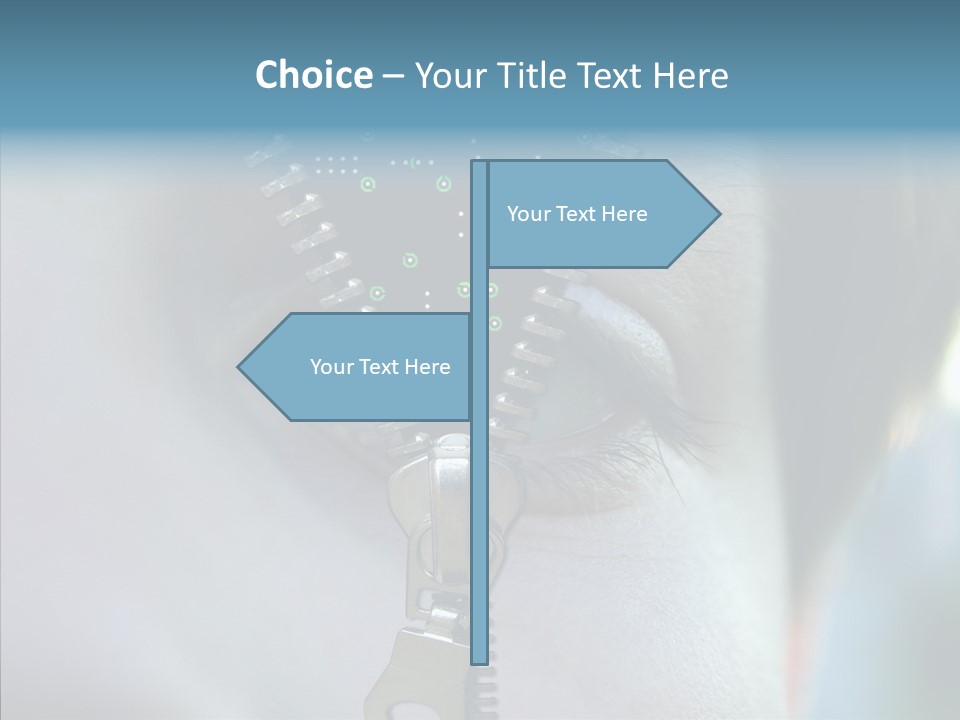 Man Advertisement Metaphorical PowerPoint Template