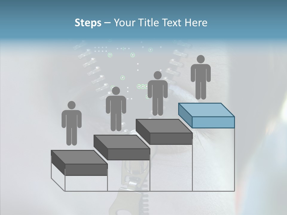 Man Advertisement Metaphorical PowerPoint Template