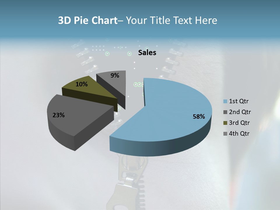 Man Advertisement Metaphorical PowerPoint Template