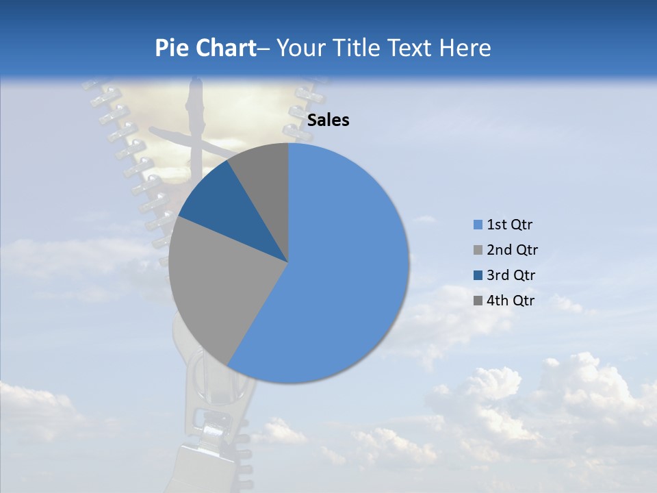 Zipper Conceptual Zip PowerPoint Template