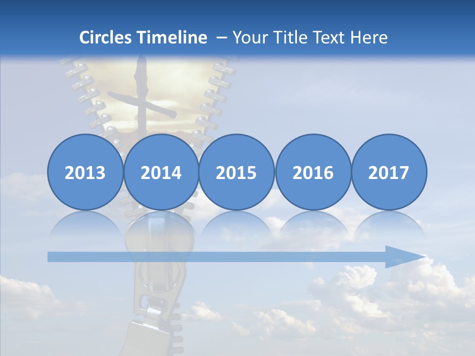Zipper Conceptual Zip PowerPoint Template
