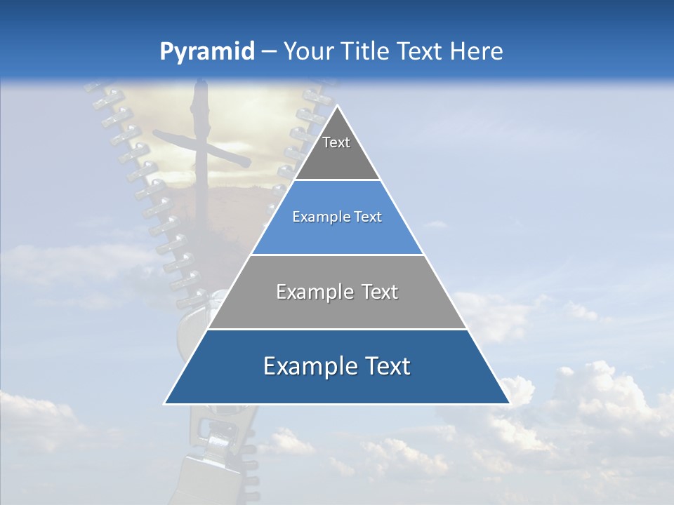Zipper Conceptual Zip PowerPoint Template