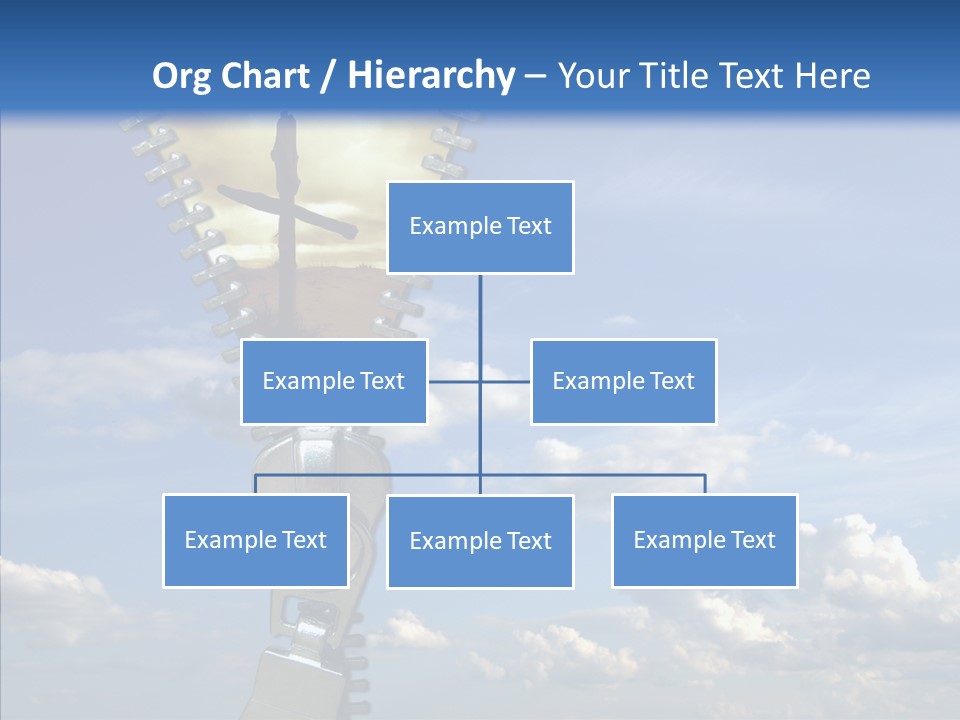 Zipper Conceptual Zip PowerPoint Template