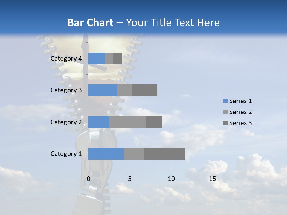 Zipper Conceptual Zip PowerPoint Template