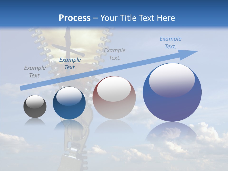 Zipper Conceptual Zip PowerPoint Template
