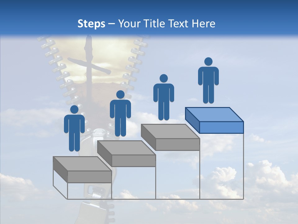 Zipper Conceptual Zip PowerPoint Template