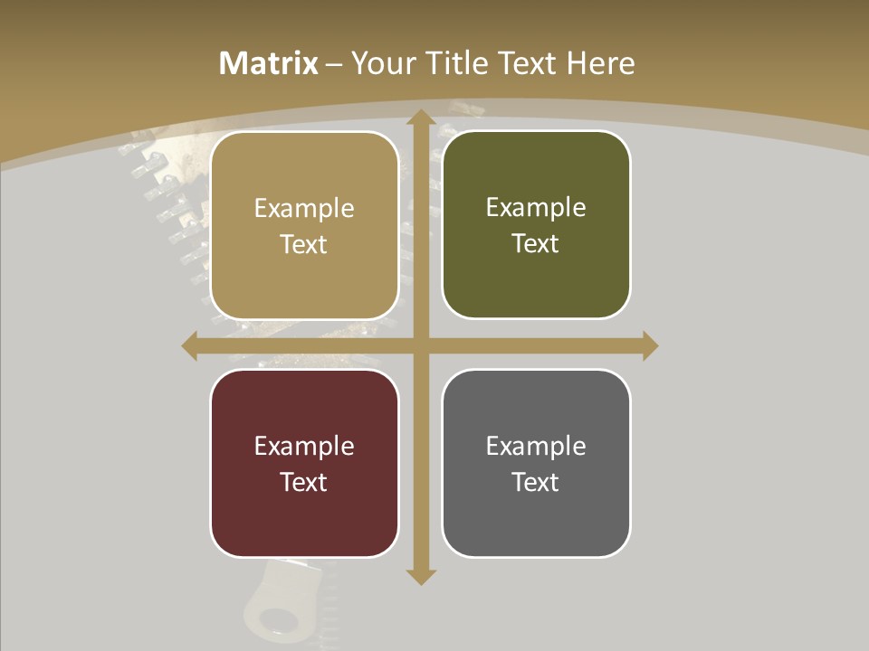 Mechanism Machinery Figurative PowerPoint Template