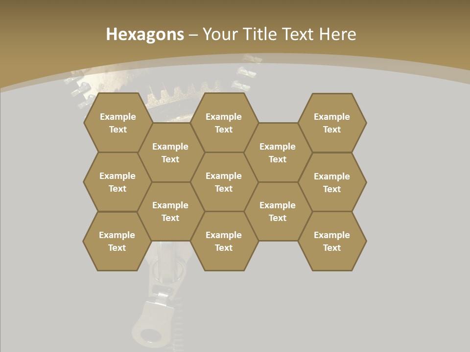 Mechanism Machinery Figurative PowerPoint Template