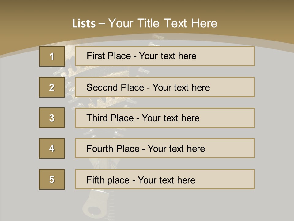 Mechanism Machinery Figurative PowerPoint Template