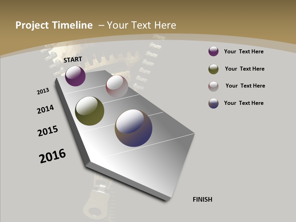 Mechanism Machinery Figurative PowerPoint Template