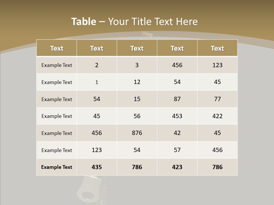 Mechanism Machinery Figurative PowerPoint Template