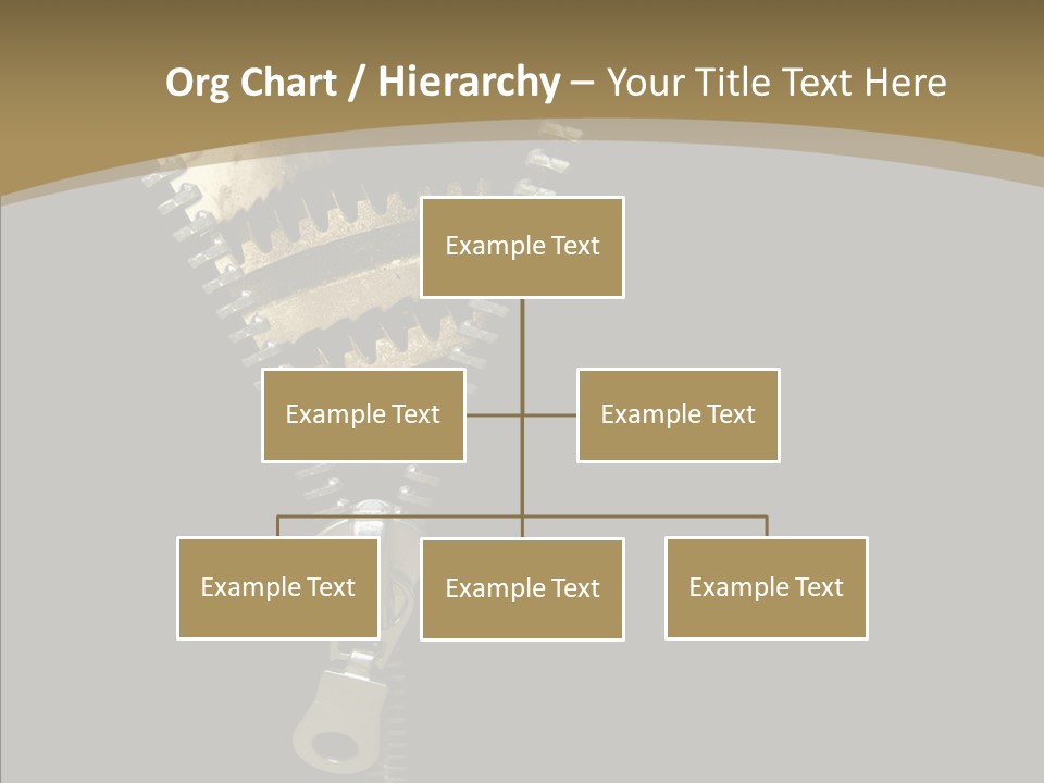 Mechanism Machinery Figurative PowerPoint Template