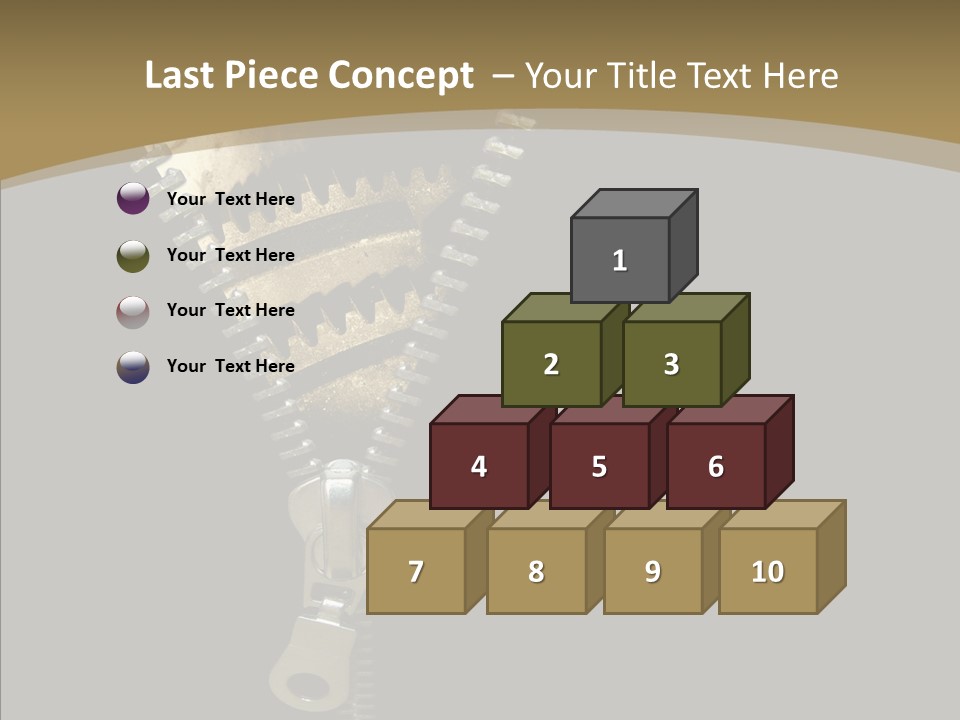 Mechanism Machinery Figurative PowerPoint Template