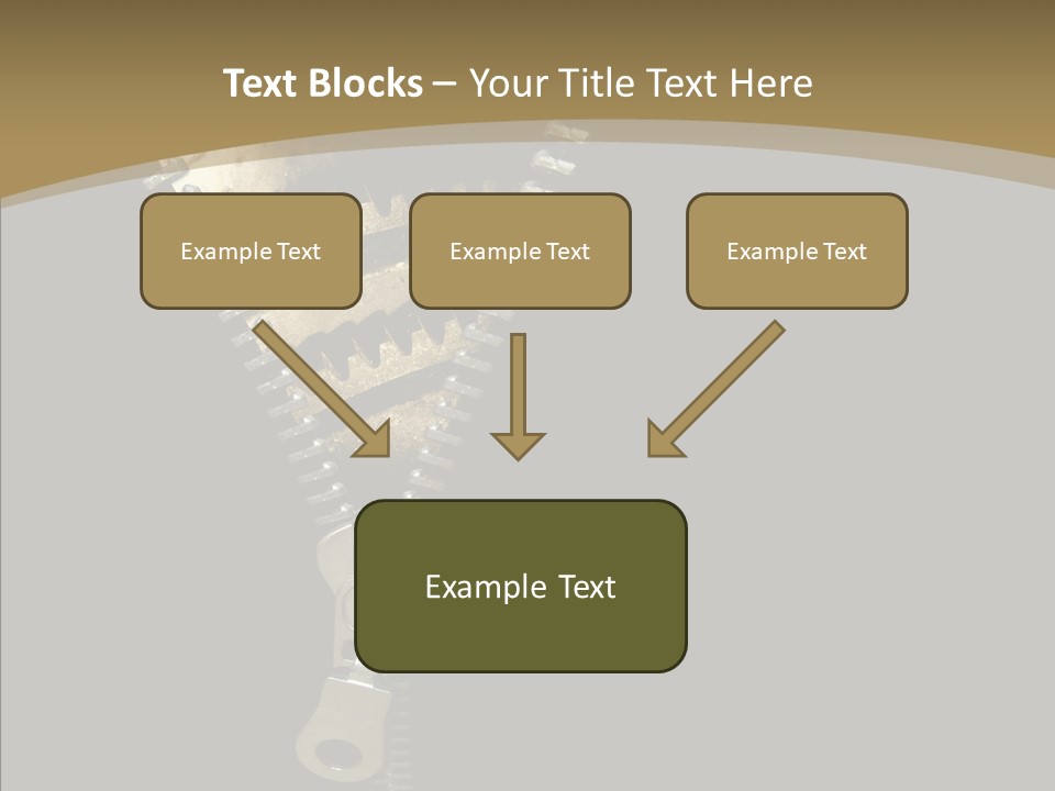 Mechanism Machinery Figurative PowerPoint Template