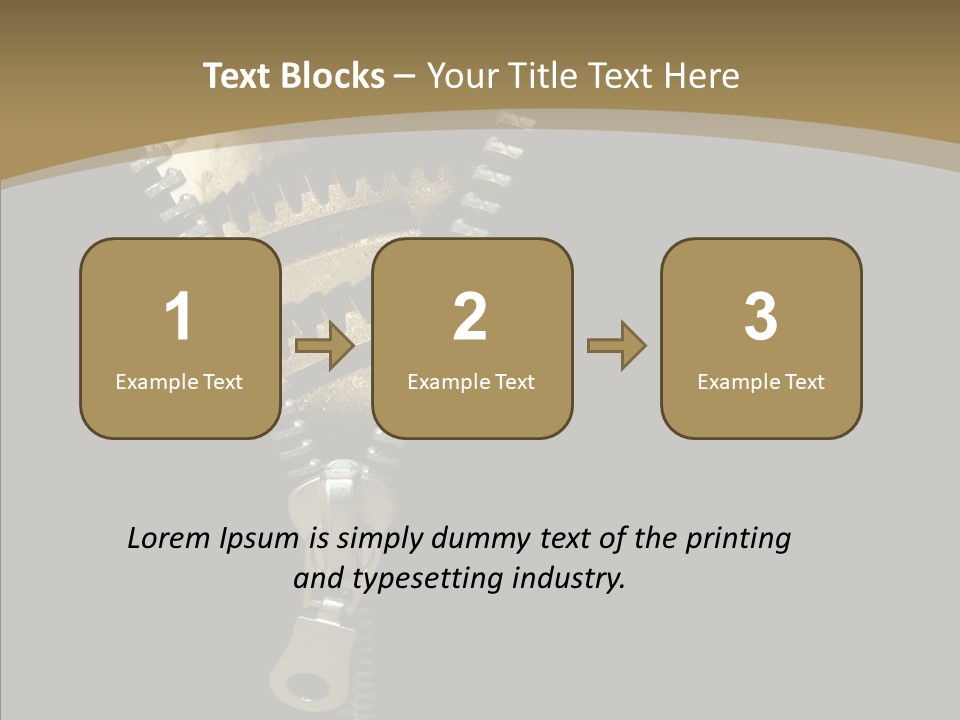 Mechanism Machinery Figurative PowerPoint Template