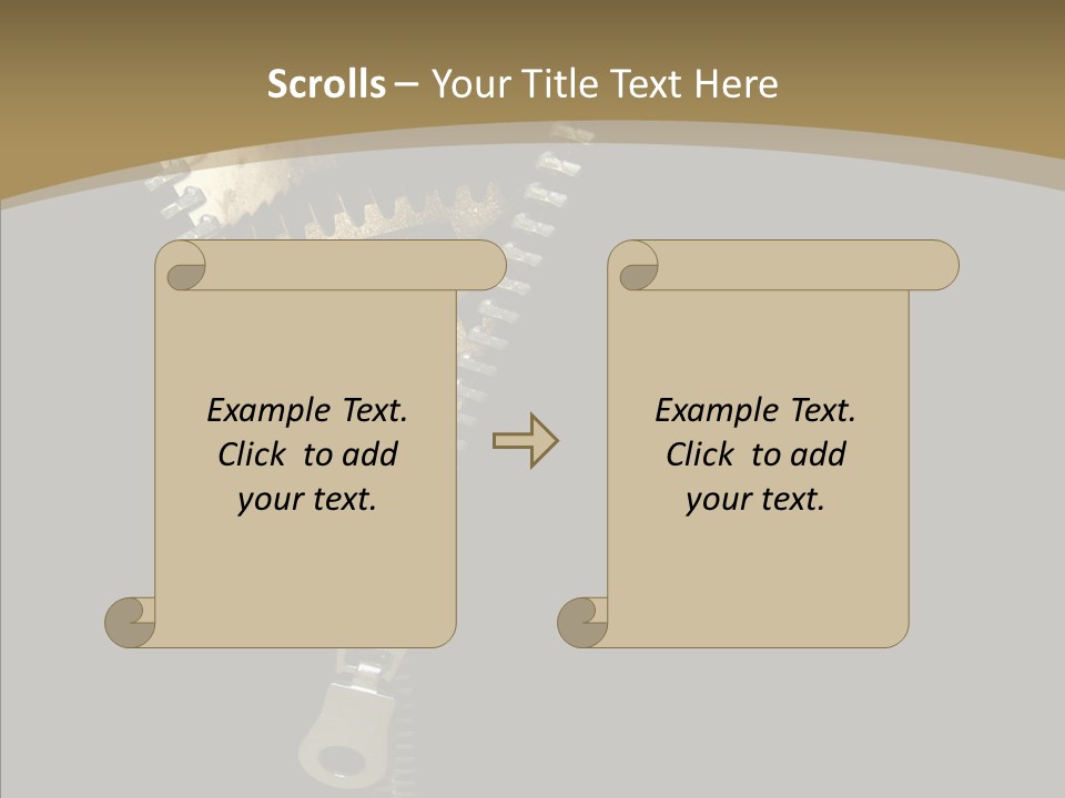 Mechanism Machinery Figurative PowerPoint Template