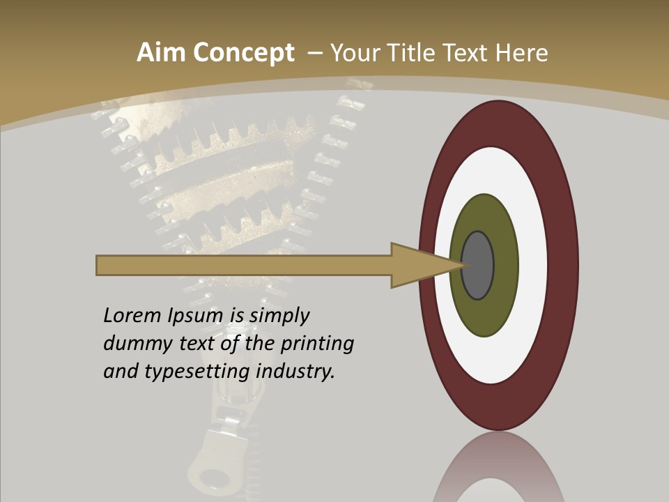 Mechanism Machinery Figurative PowerPoint Template