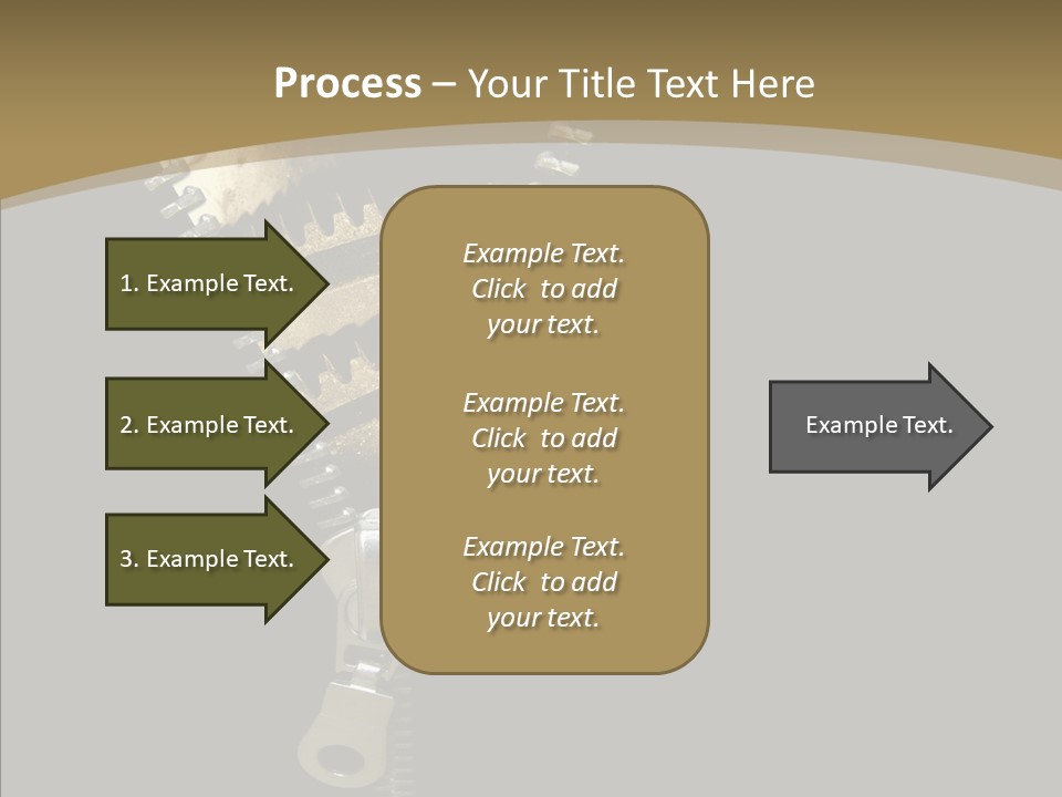 Mechanism Machinery Figurative PowerPoint Template