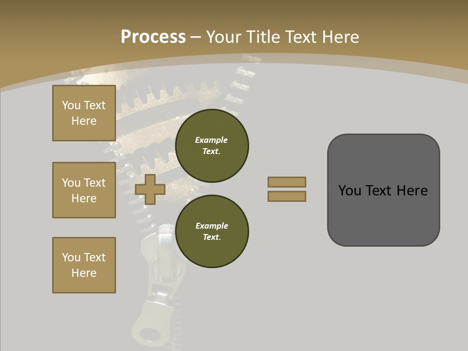 Mechanism Machinery Figurative PowerPoint Template
