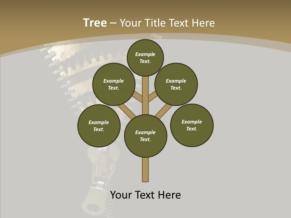 Mechanism Machinery Figurative PowerPoint Template