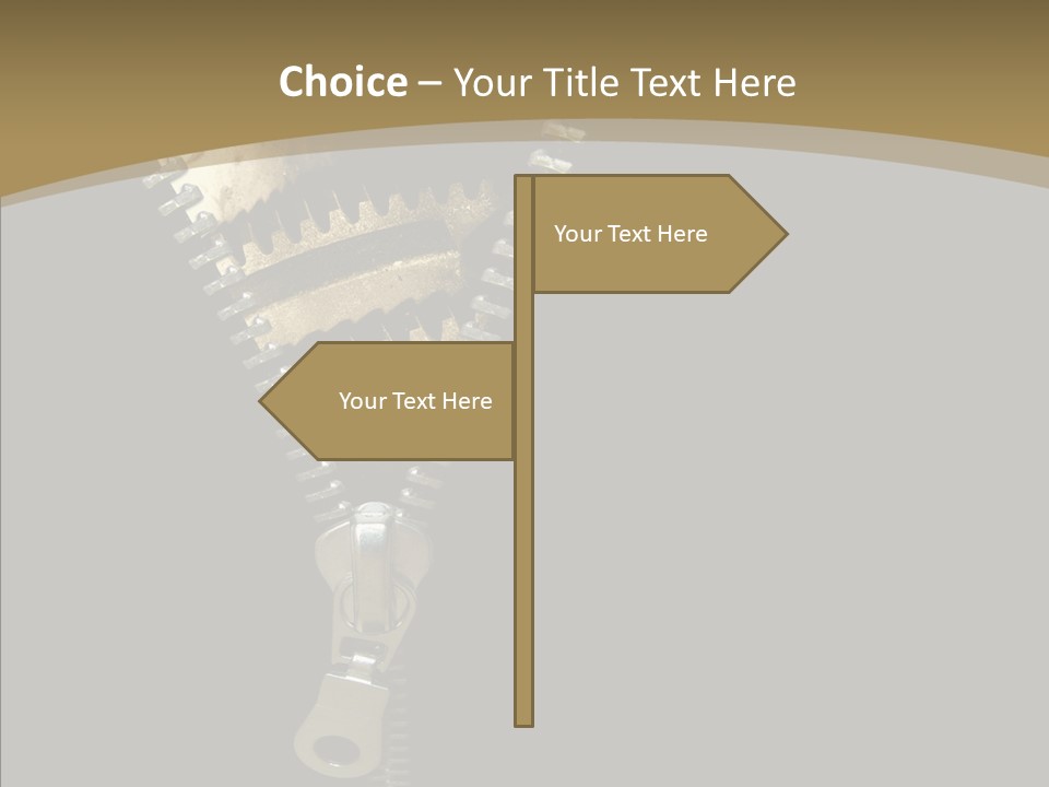 Mechanism Machinery Figurative PowerPoint Template