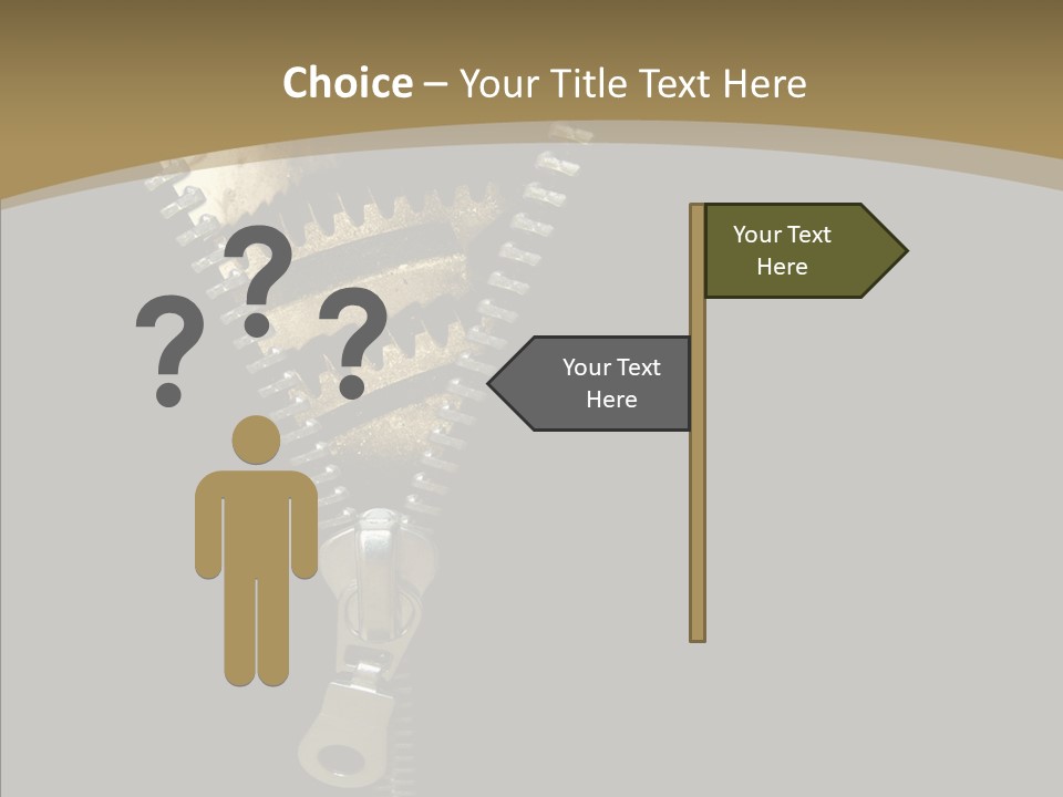 Mechanism Machinery Figurative PowerPoint Template