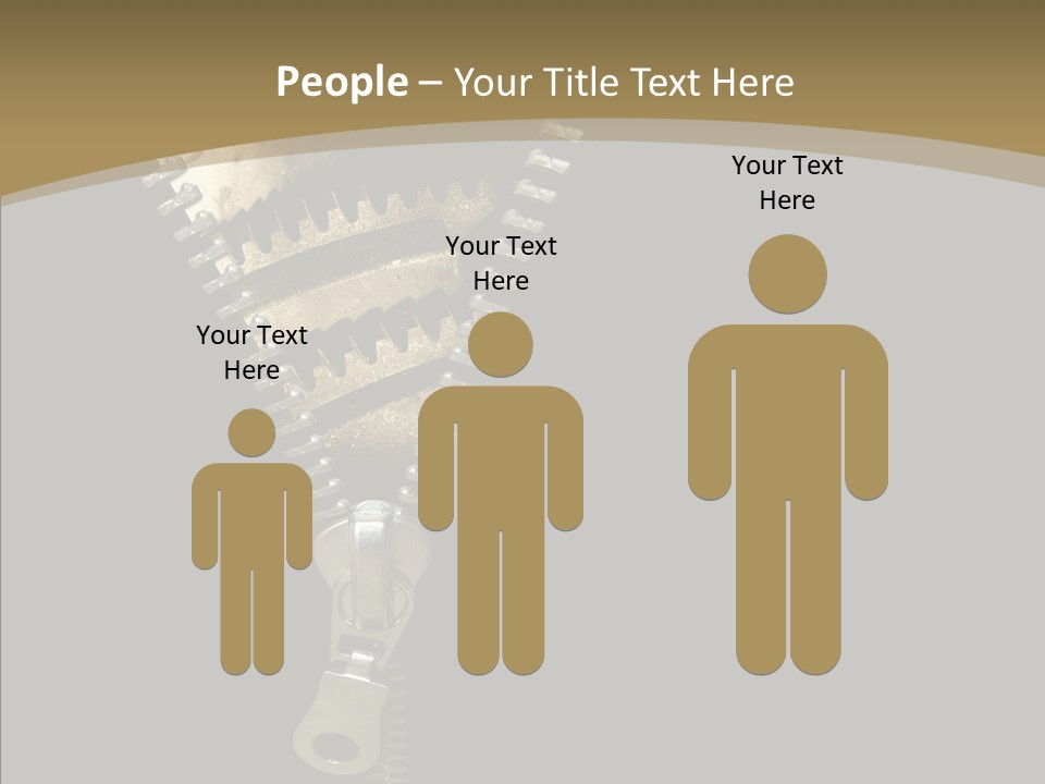 Mechanism Machinery Figurative PowerPoint Template