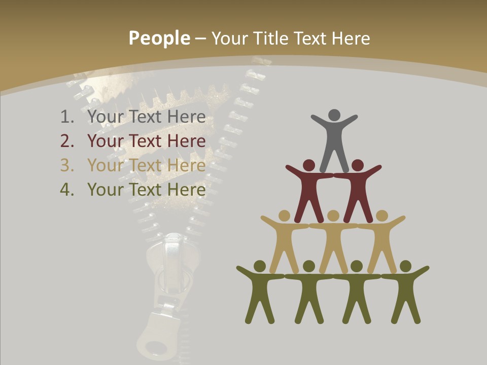Mechanism Machinery Figurative PowerPoint Template