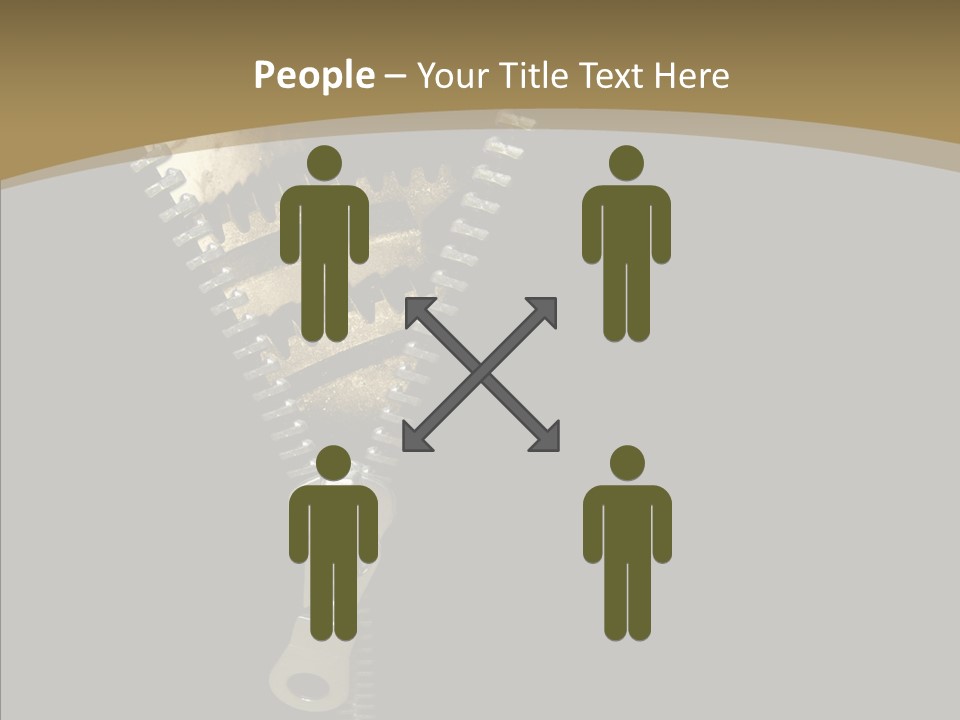 Mechanism Machinery Figurative PowerPoint Template
