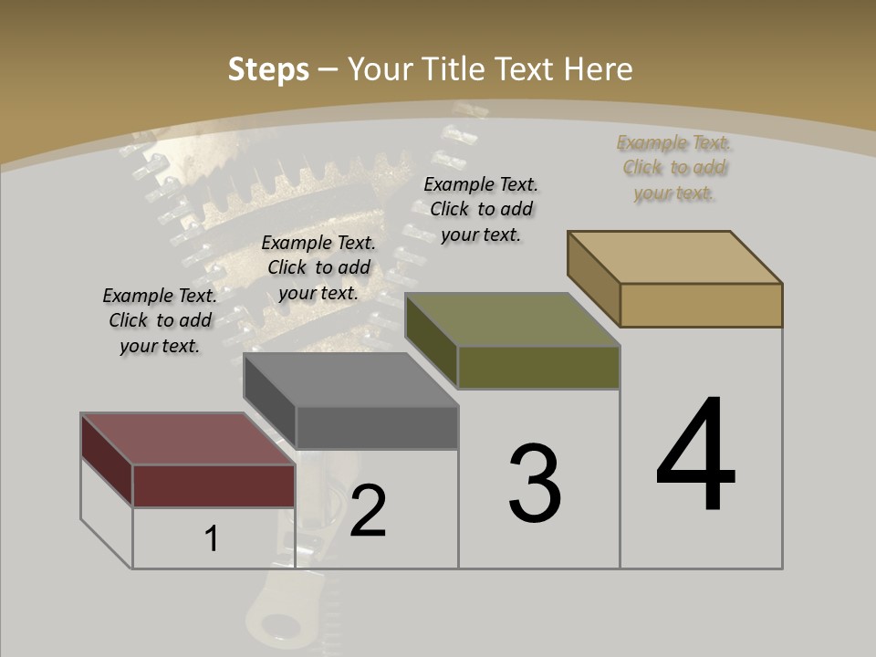 Mechanism Machinery Figurative PowerPoint Template