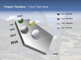 Water Zippo Conceptual PowerPoint Template