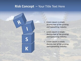 Water Zippo Conceptual PowerPoint Template
