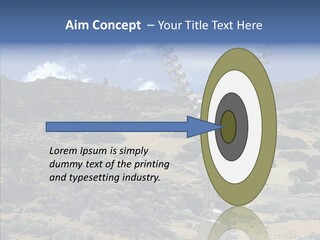 Water Zippo Conceptual PowerPoint Template