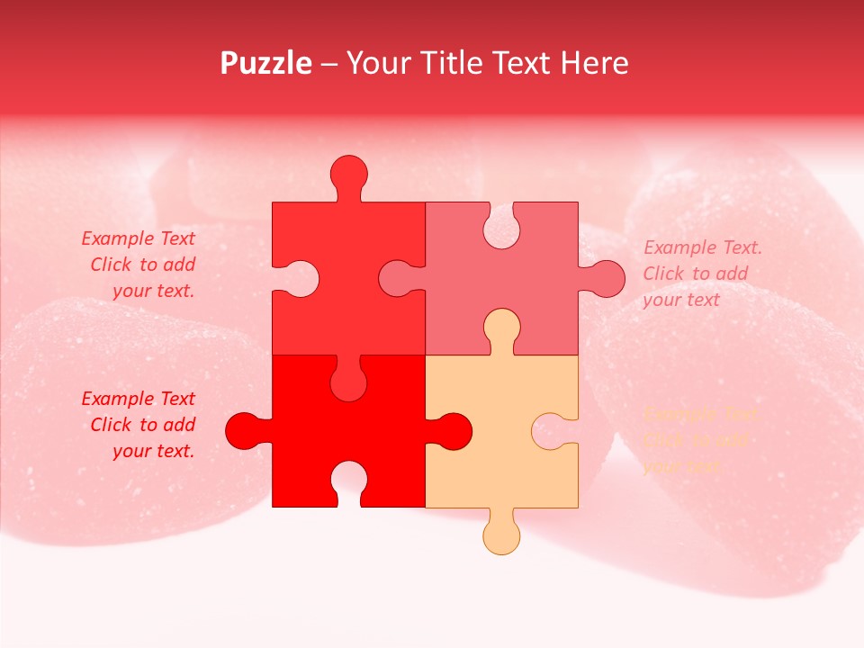 Marmalade Sweet Love PowerPoint Template