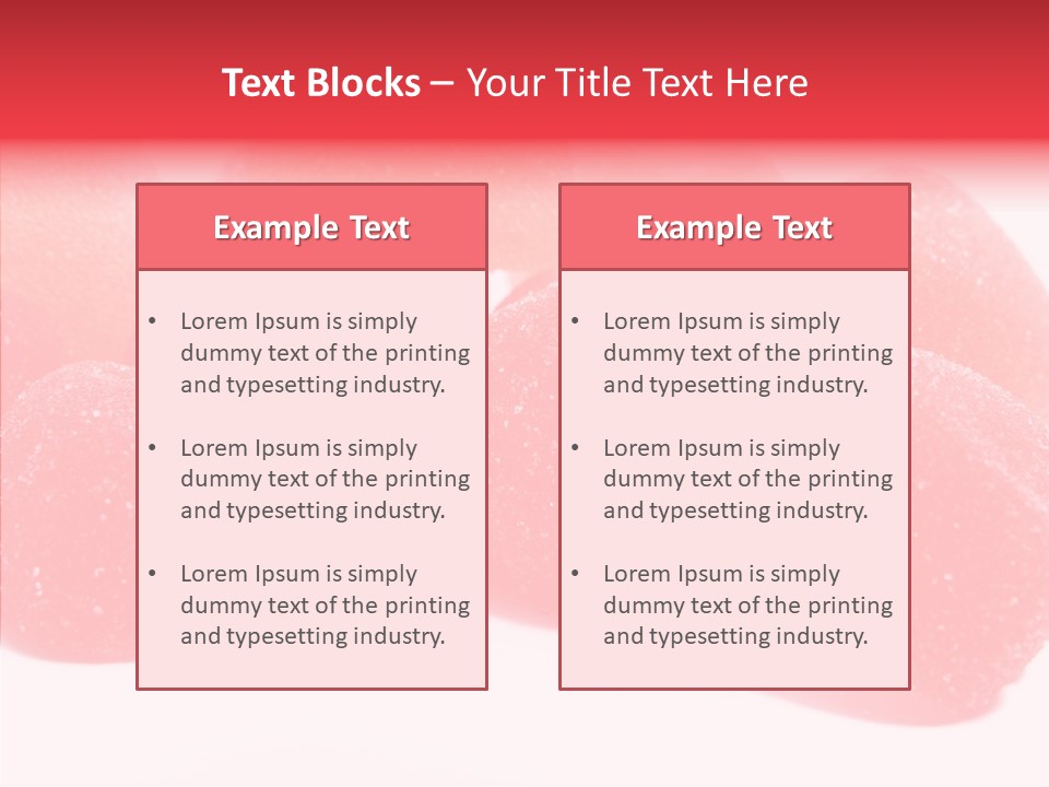 Marmalade Sweet Love PowerPoint Template
