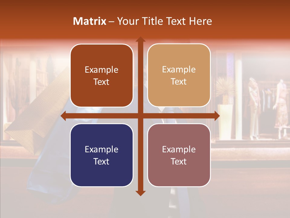 Bag Sale Night PowerPoint Template