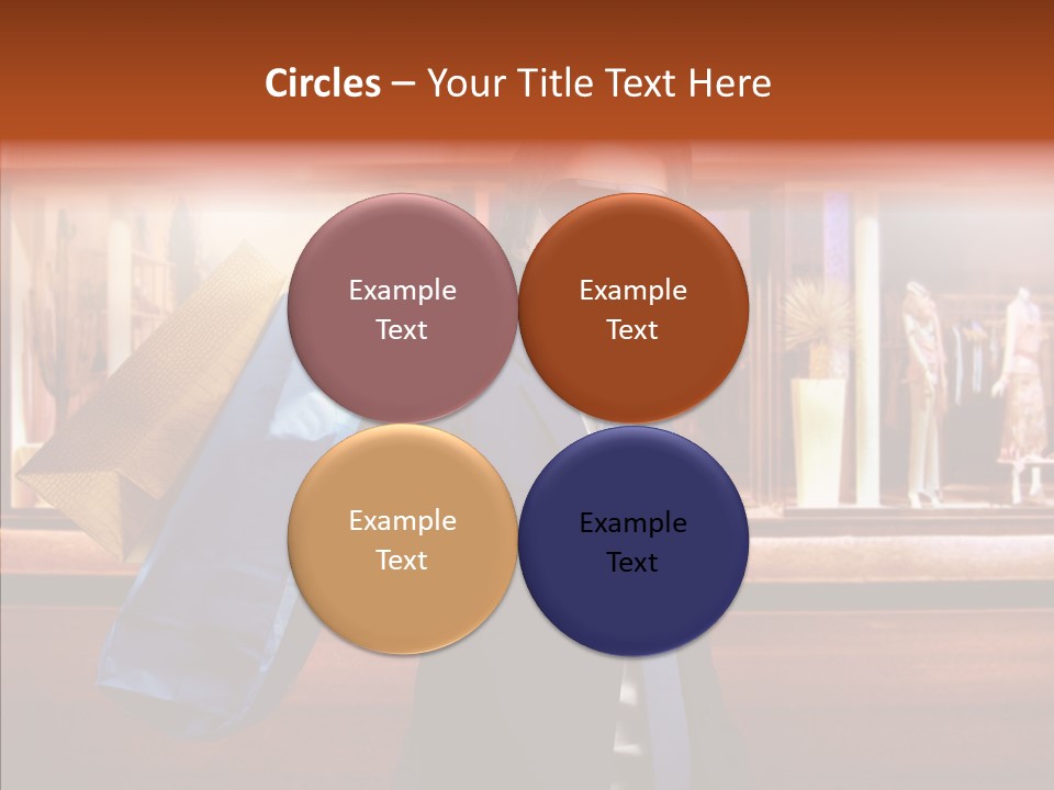 Bag Sale Night PowerPoint Template