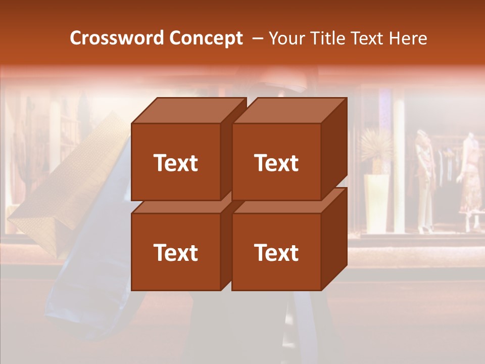 Bag Sale Night PowerPoint Template