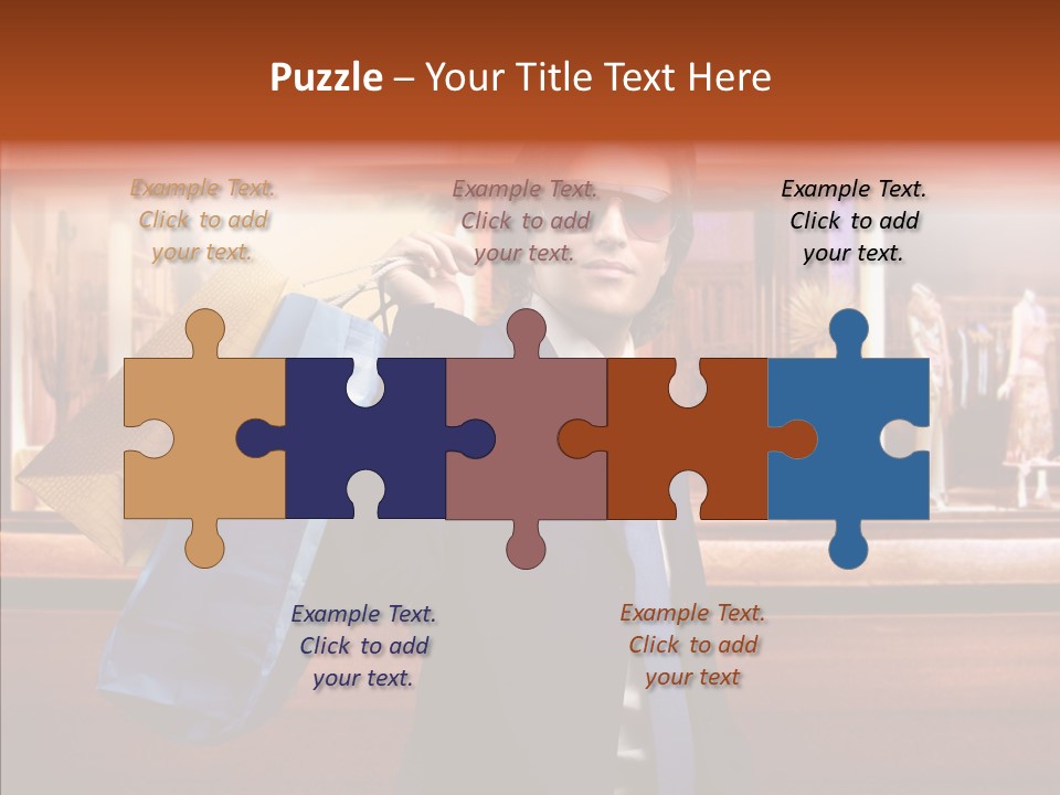 Bag Sale Night PowerPoint Template