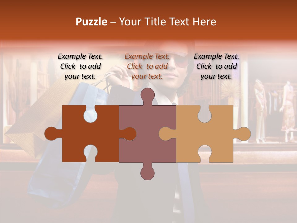 Bag Sale Night PowerPoint Template