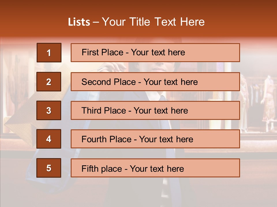 Bag Sale Night PowerPoint Template