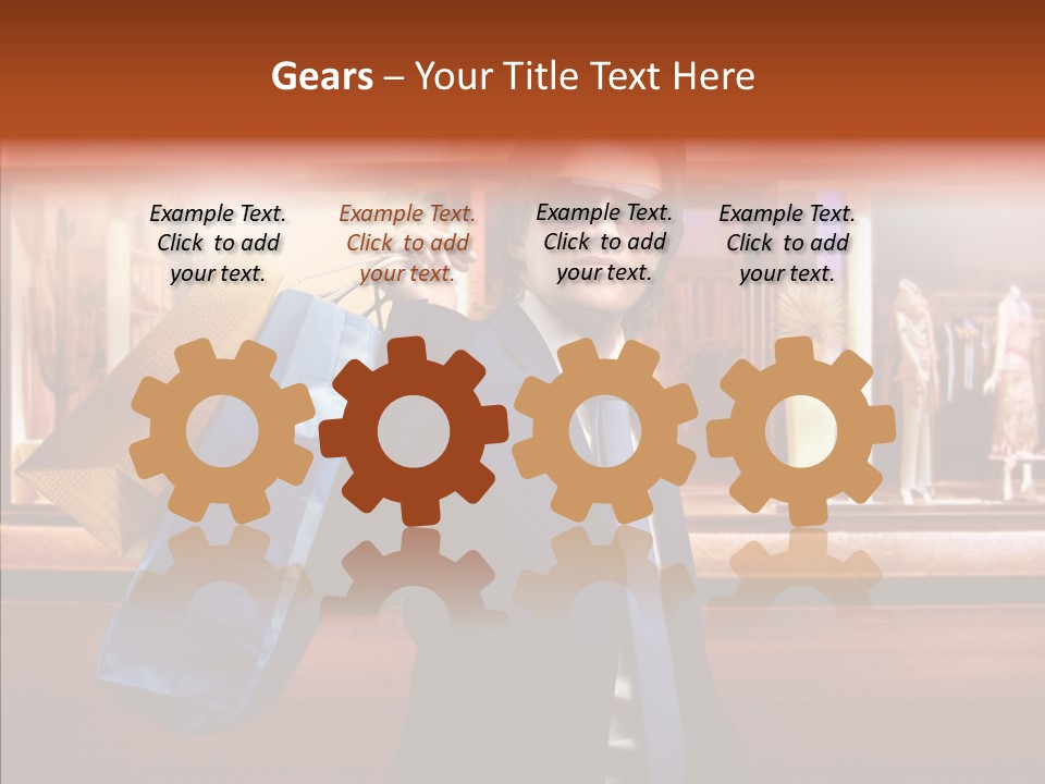 Bag Sale Night PowerPoint Template