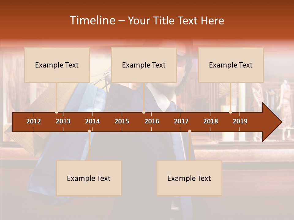 Bag Sale Night PowerPoint Template