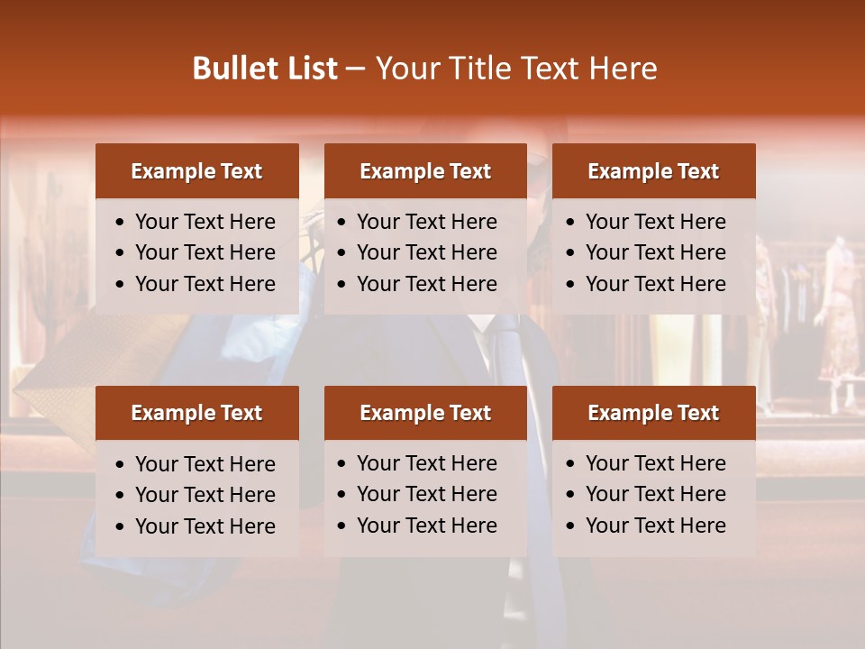 Bag Sale Night PowerPoint Template